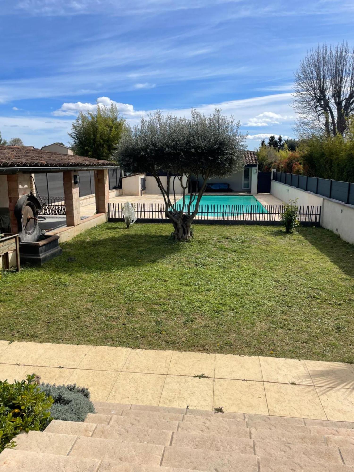 Dependance Au Sein D'Une Villa Avec Piscine آيكس أومبروفينس المظهر الخارجي الصورة
